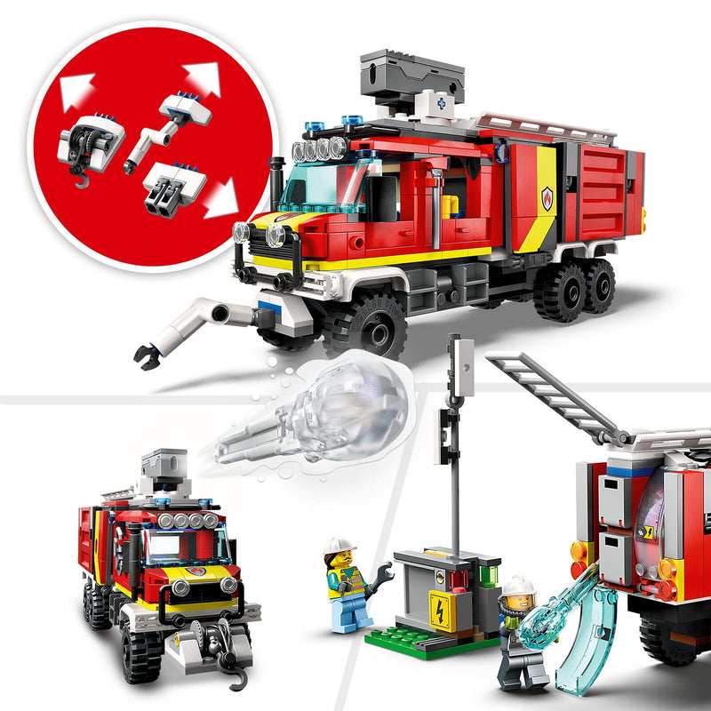 LEGO® City Einsatzleitwagen der Feuerwehr 60374