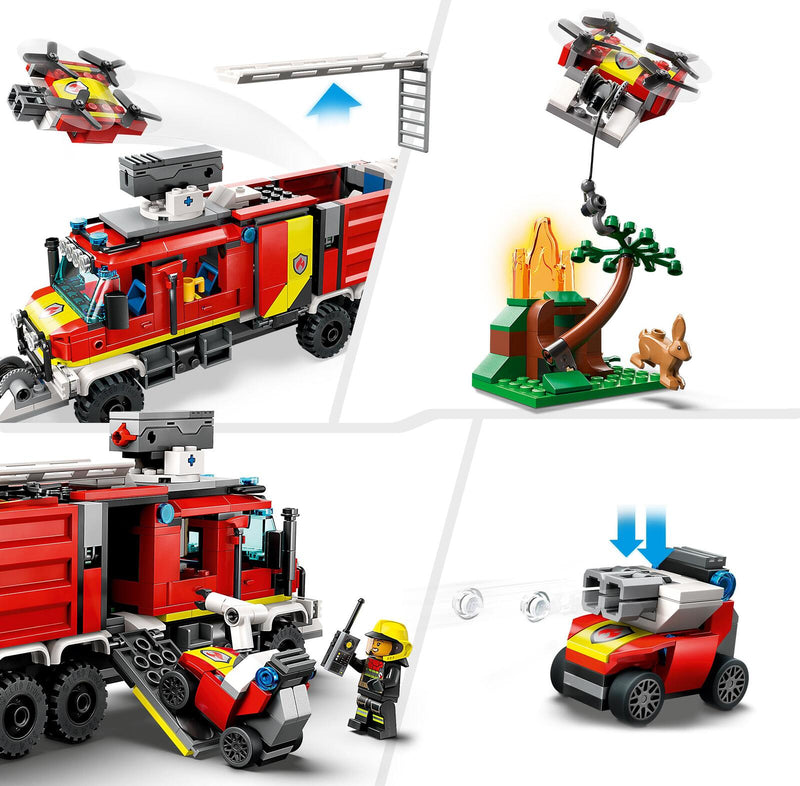 LEGO® City Einsatzleitwagen der Feuerwehr 60374