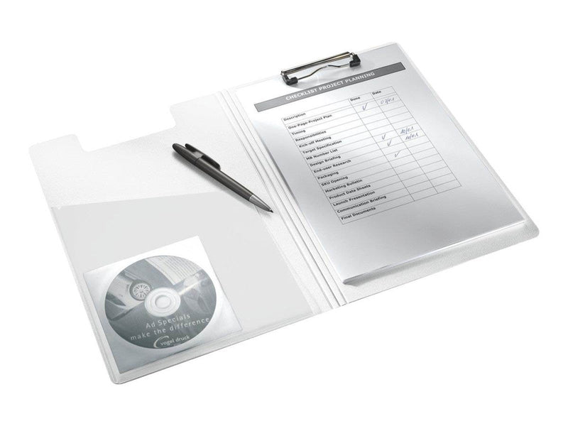 Leitz  WOW Klemm-Mappe Eisblau