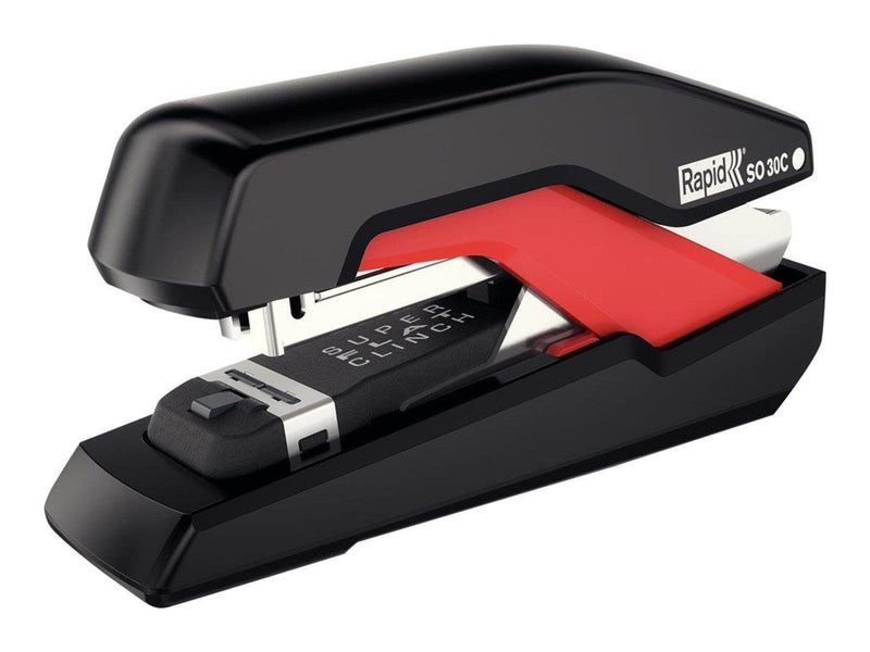 Rapid  Supreme Omnipress® Heftgerät SO30c Schwarz/Rot