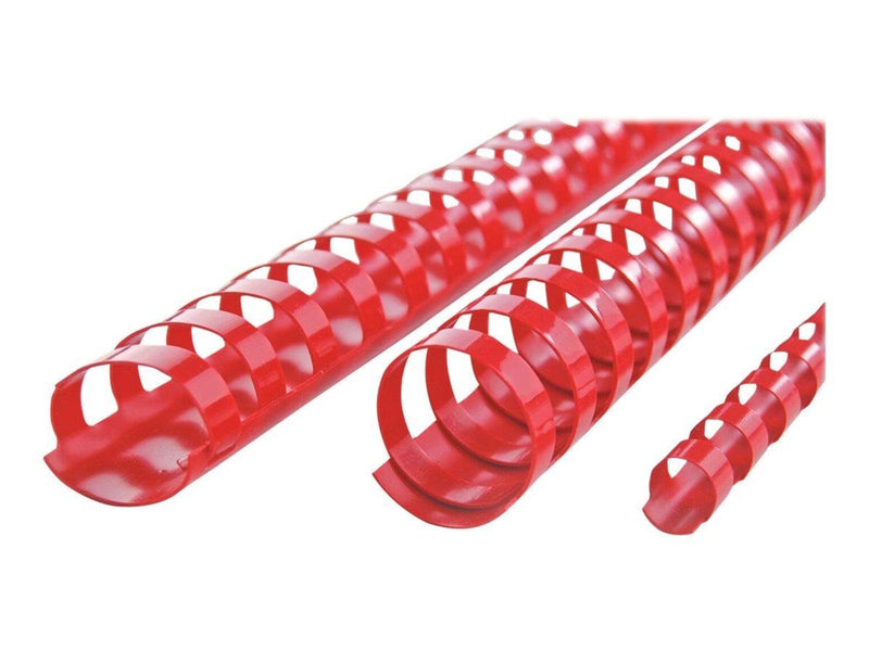 GBC CombBind™ Plastikbinderücken A4 8 mm Rot - Plastic binding comb