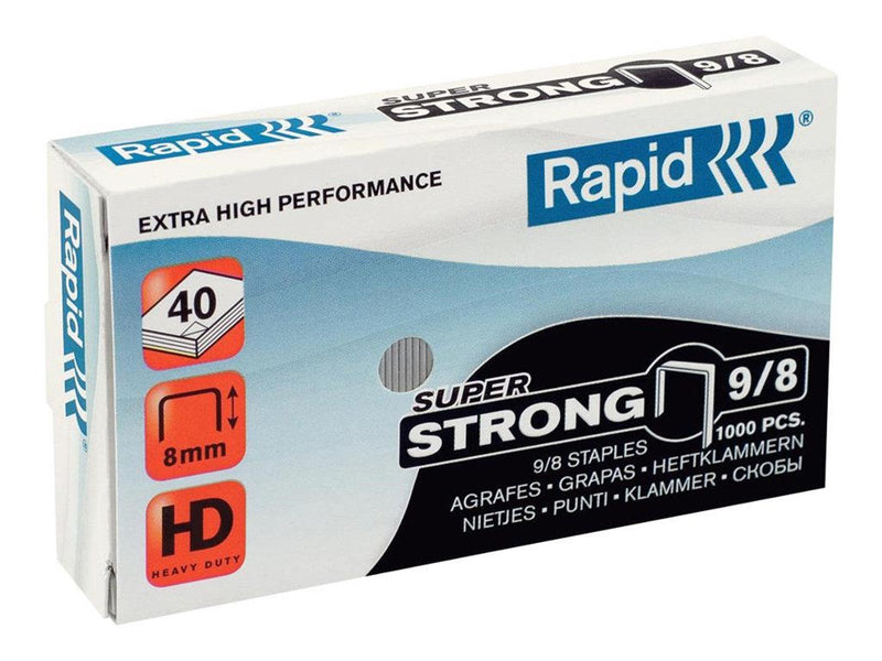 Rapid Super Strong - staples - 9/8 - 8 mm - pack of 5000
