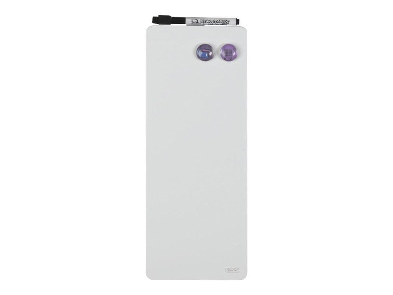 Nobo Quartet whiteboard - 140 x 360 mm - white