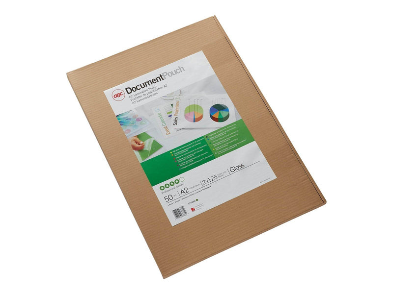 GBC Document Laminating Pouch - 100-pack - glossy - 462 x 600 mm - lamination pouches