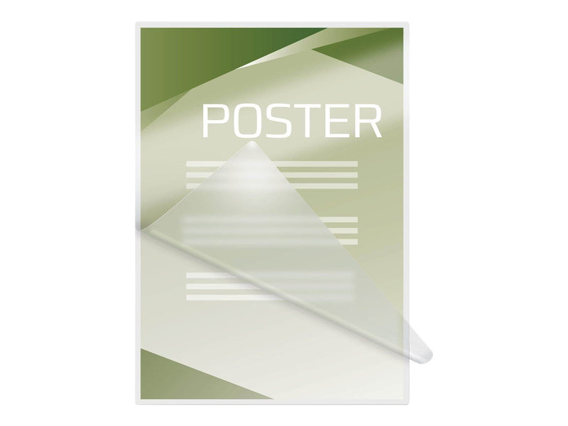 GBC Document Laminating Pouch - 100-pack - glossy - 462 x 600 mm - lamination pouches