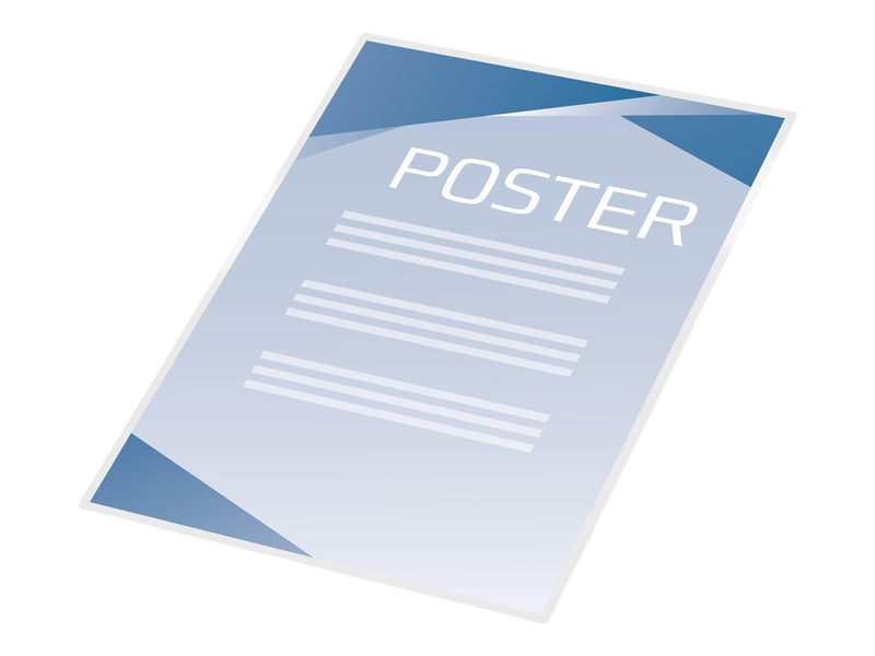 GBC Peel'n Stick - 100-pack - glossy - 303 x 426 mm - lamination pouches with adhesive back