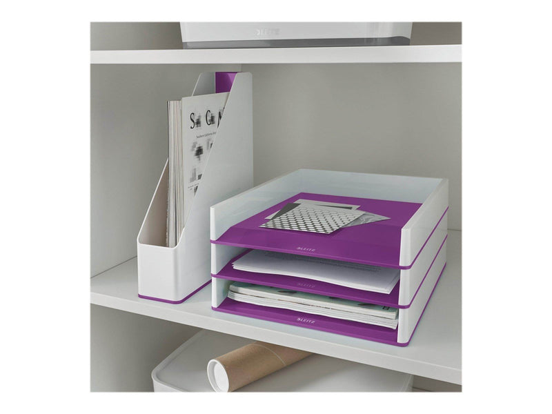 Leitz  WOW Briefkorb Duo Colour Violett