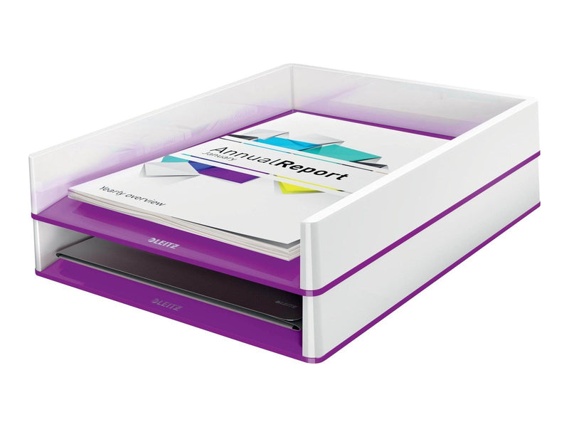 Leitz  WOW Briefkorb Duo Colour Violett
