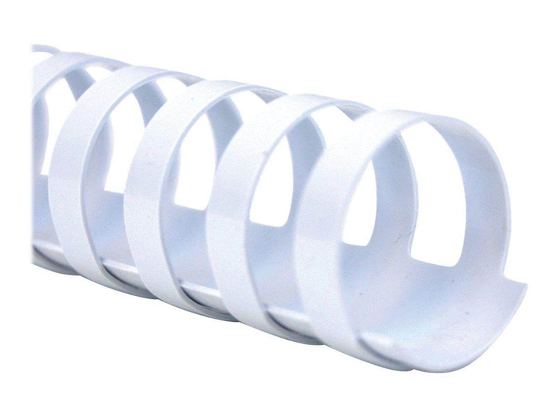 GBC CombBind™ Plastikbinderücken A4 8 mm Weiß - Plastic binding comb