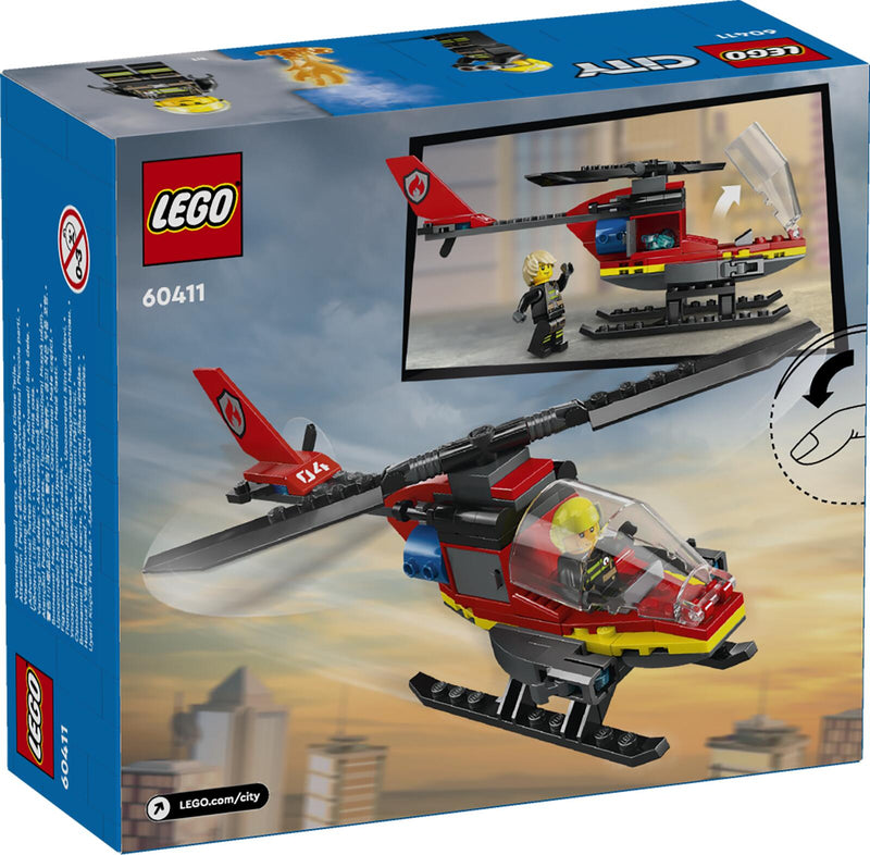 LEGO® City Feuerwehr 60411 Feuerwehrhubschrauber