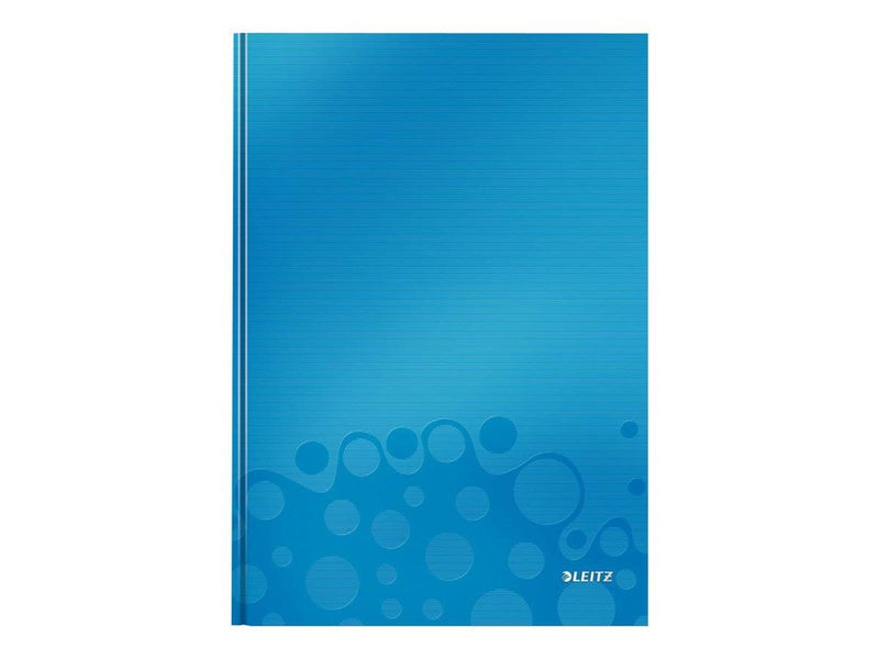 Leitz  WOW Notizbuch A4 liniert mit festem Einband Blau