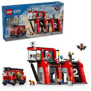 LEGO® City - Feuerwehrstation mit Drehleiterfahrzeug