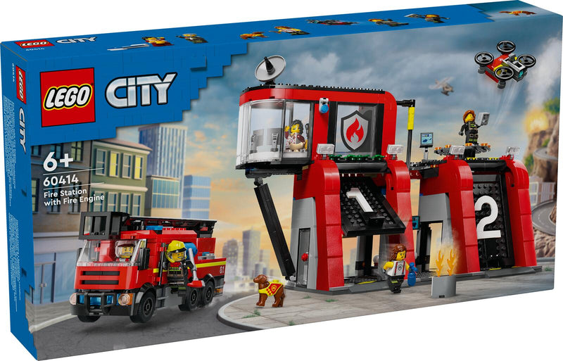 LEGO® City - Feuerwehrstation mit Drehleiterfahrzeug
