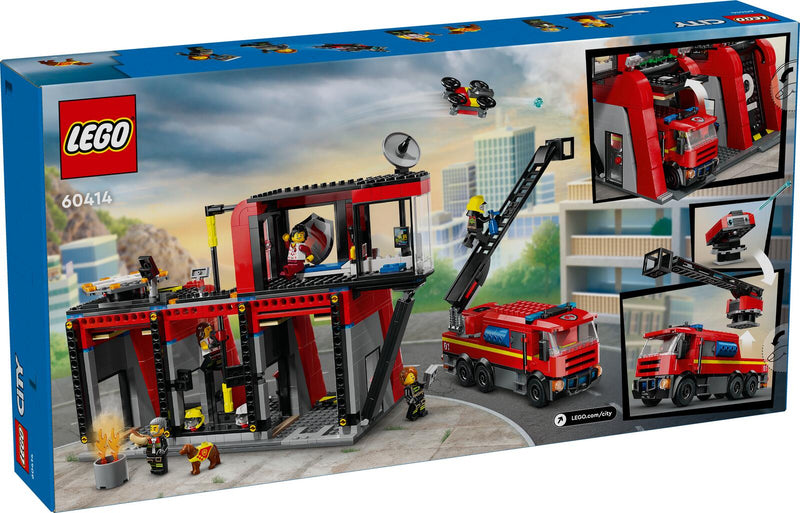LEGO® City - Feuerwehrstation mit Drehleiterfahrzeug