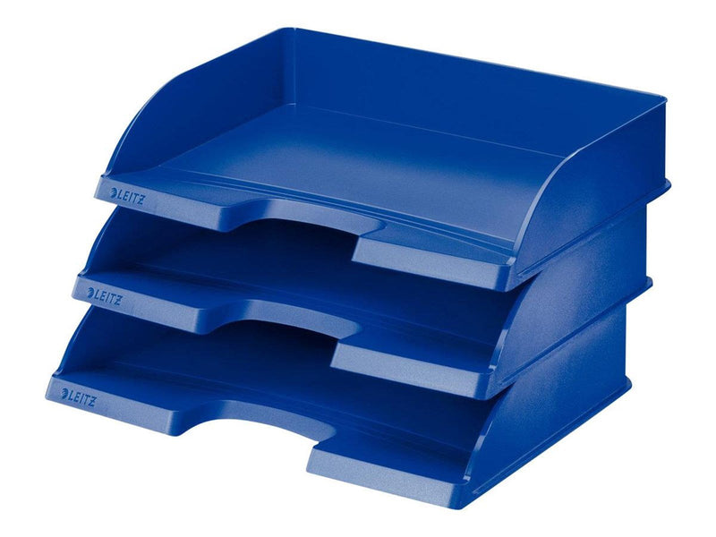 Leitz  Plus Briefkorb, Querformat Blau