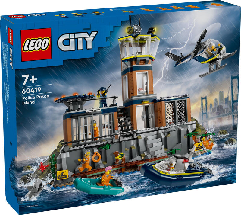 LEGO® City Polizei 60419 Polizeistation auf der Gefängnisinsel