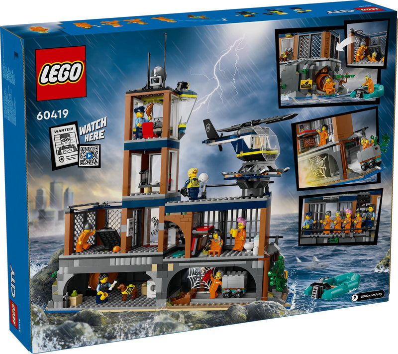 LEGO® City Polizei 60419 Polizeistation auf der Gefängnisinsel