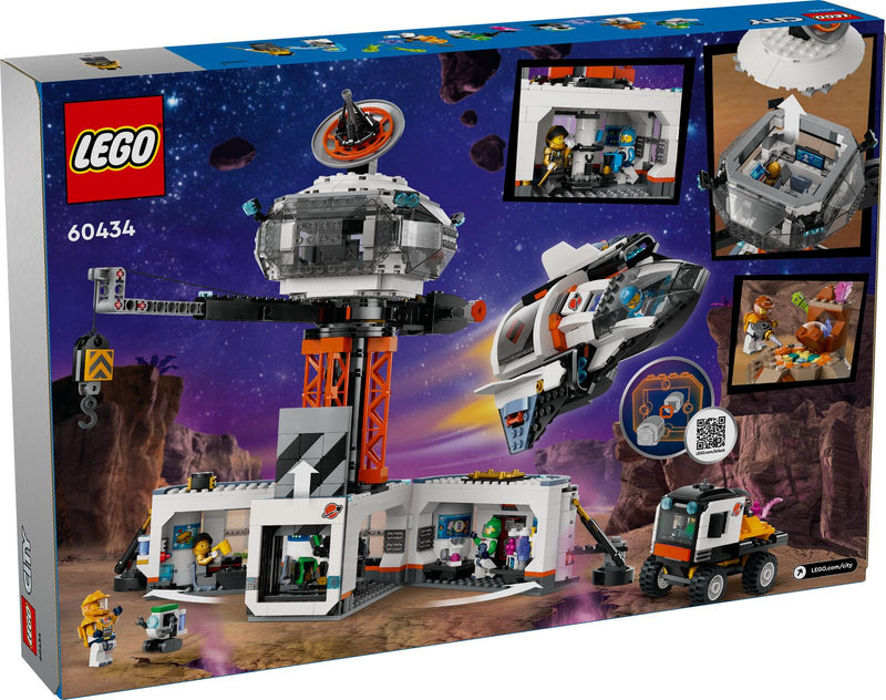LEGO® City Weltraum 60434 Raumbasis mit Startrampe