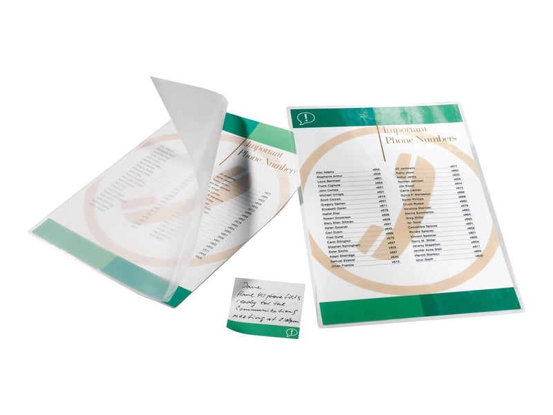 GBC HighSpeed Pouch - 100-pack - glossy - 216 x 303 mm - lamination pouches