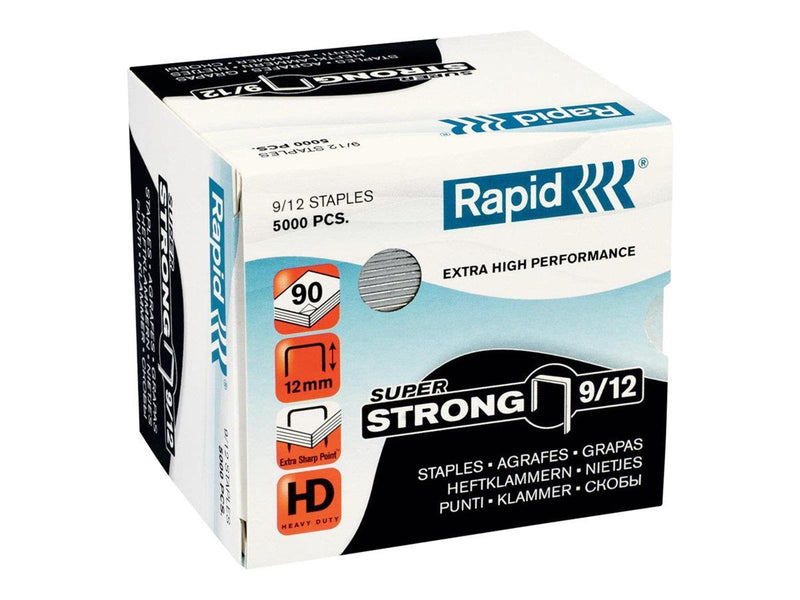 Rapid Super Strong - staples - 9/12 - 12 mm - pack of 5000