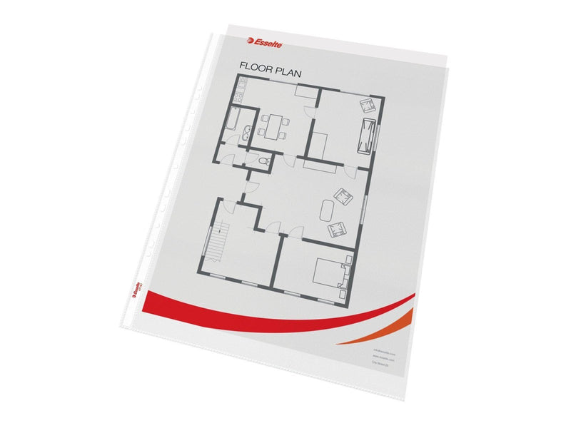 Esselte - sheet protector - for A3 - clear (pack of 10)