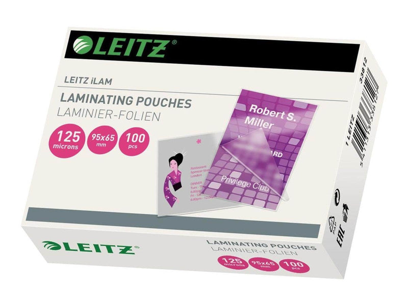 Leitz - 100 - 65 x 95 mm - lamination pouches