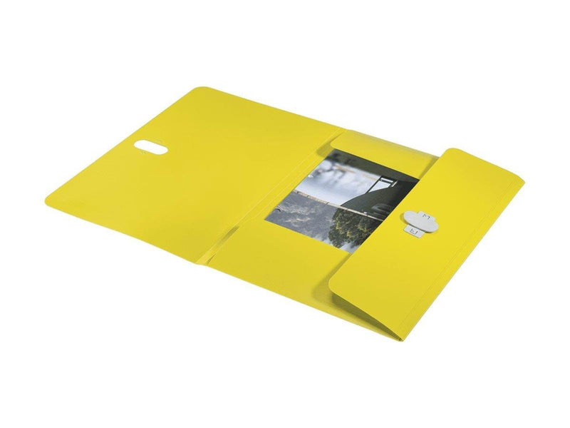 Leitz  Recycle Dokumentenmappe, klima-kompensiert Gelb