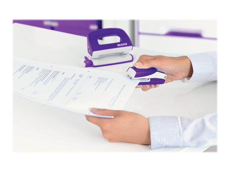Leitz  NeXXt WOW Mini-Heftgerät (Metall) Violett