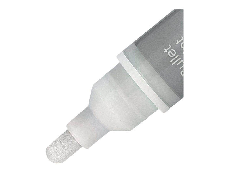 Nobo  Marker für Glas-Whiteboards, trocken abwischbar, 4 Stück, schwarz Weiß