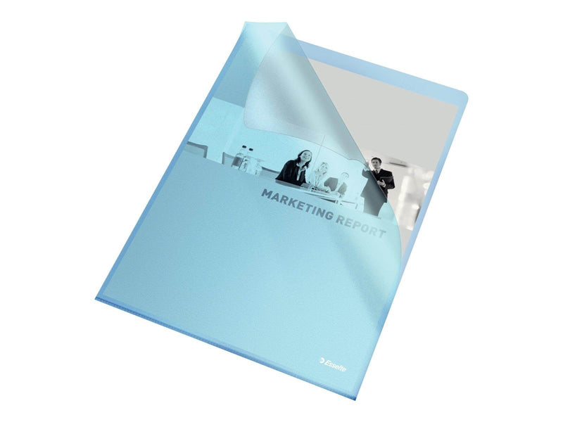 Esselte Folder  105my A4 Bag of 10 Blue