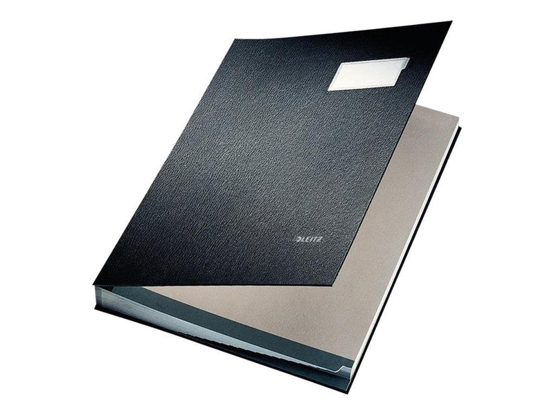 Leitz - classification folder - 20 parts - for A4 - tabbed - black