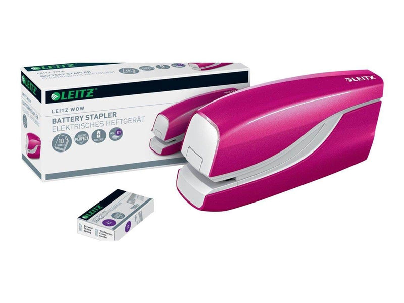 Leitz  NeXXt WOW Elektrisches Heftgerät kontaktlos Pink