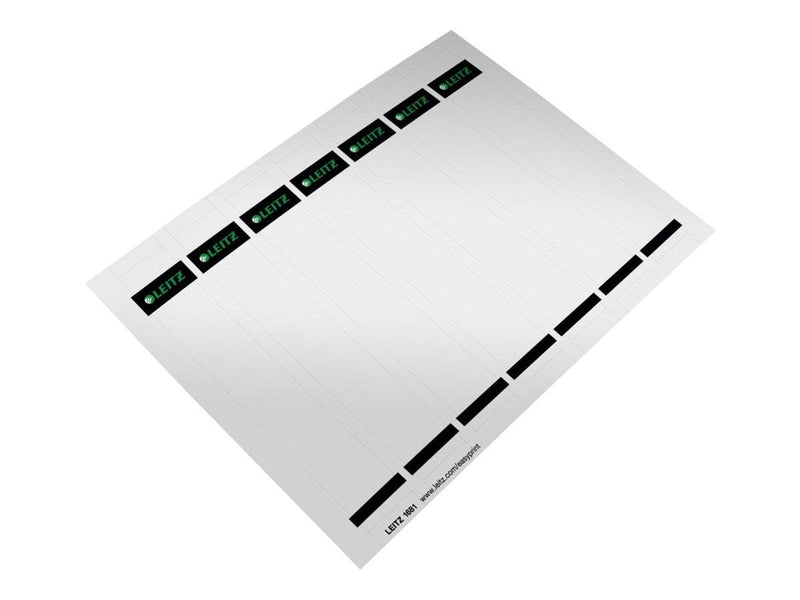 Leitz - lever arch label - grey (pack of 175)