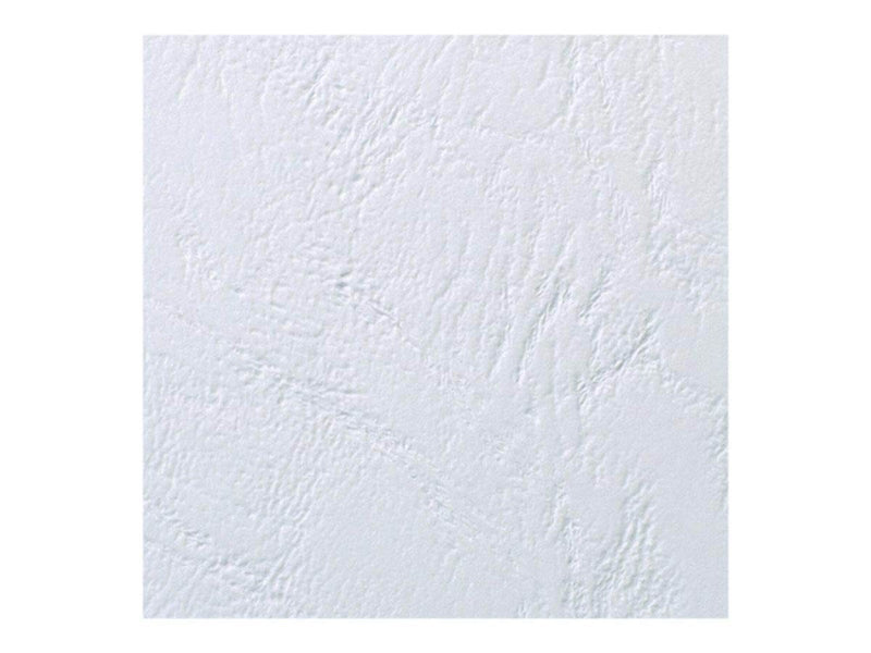GBC LeatherGrain™ Deckblatt A5 250 g/m² Weiß - Binding cover