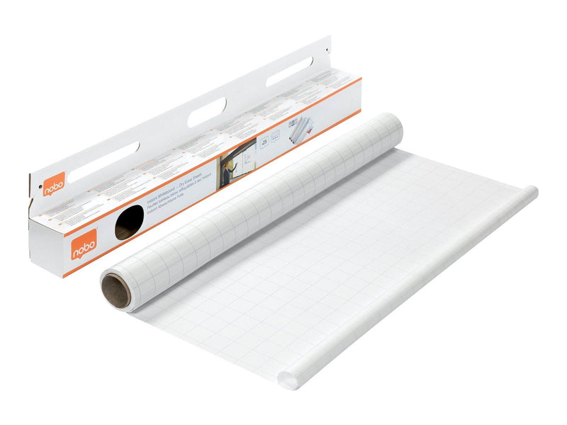 Nobo Instant Whiteboard dry erase surface - 800 x 600 mm - white (pack of 25)