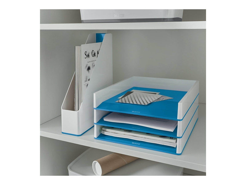 Leitz  WOW Briefkorb Duo Colour Blau