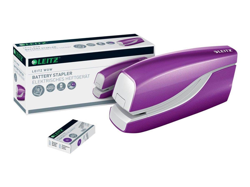 Leitz  NeXXt WOW Elektrisches Heftgerät kontaktlos Violett