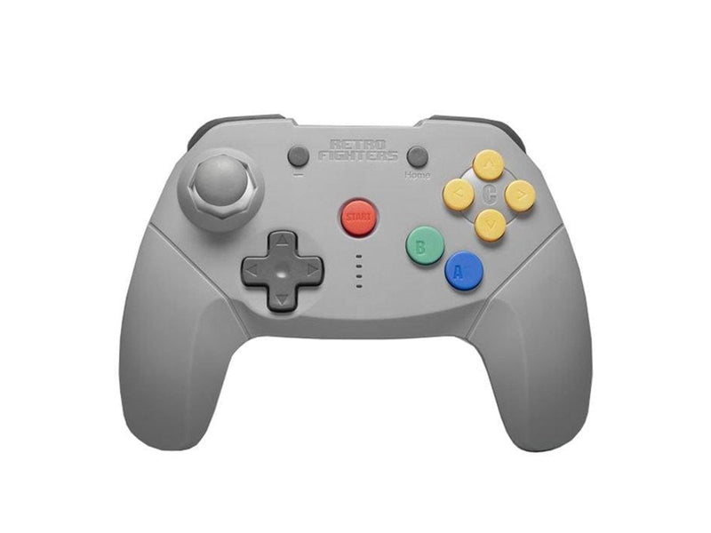 Retro Fighters Brawler64 Bluetooth NSO Edition - Grey - Wireless Controller - Nintendo Switch