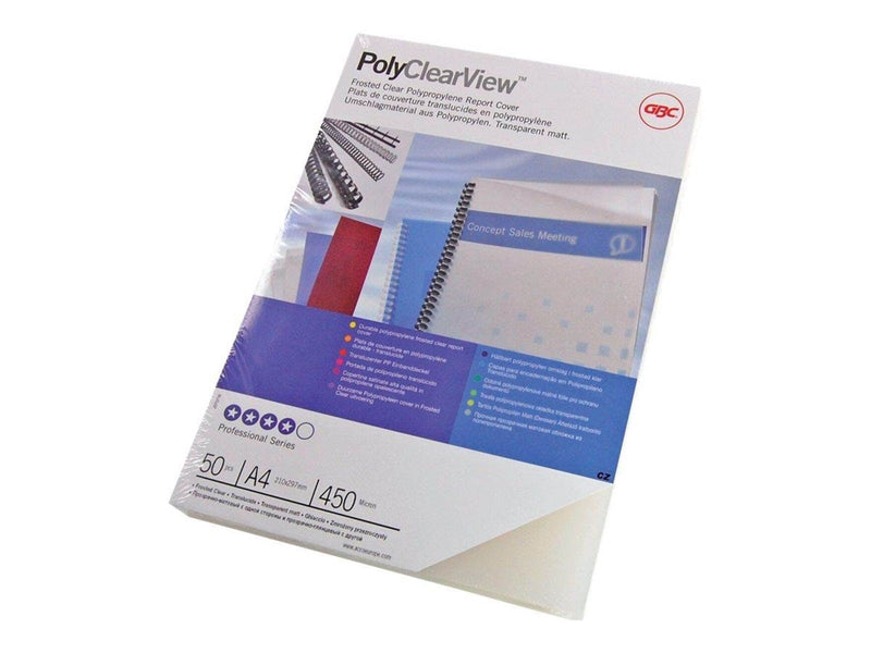 GBC PolyClearView - 100 pcs. - binding cover - Binding cover