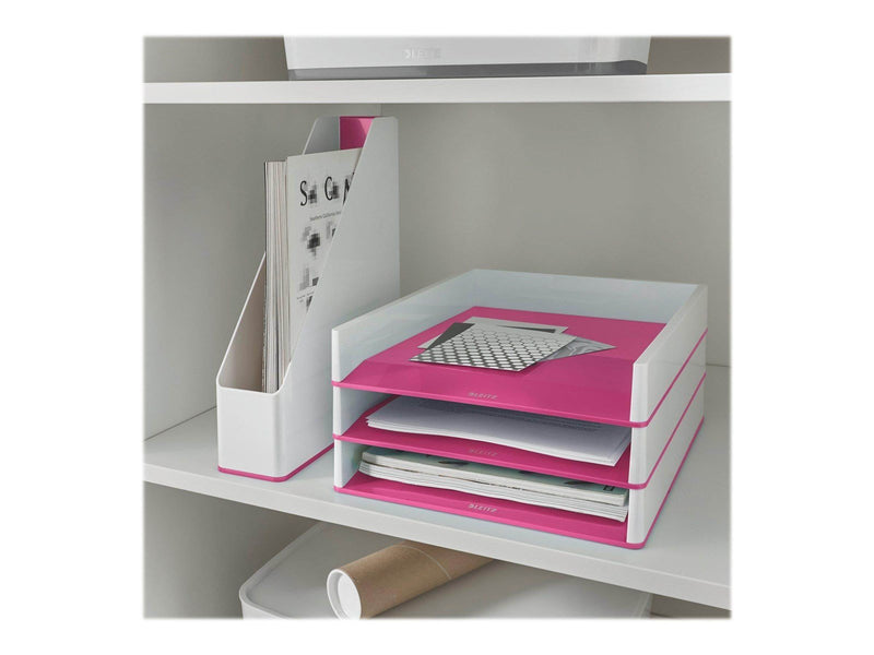 Leitz  WOW Briefkorb Duo Colour Pink