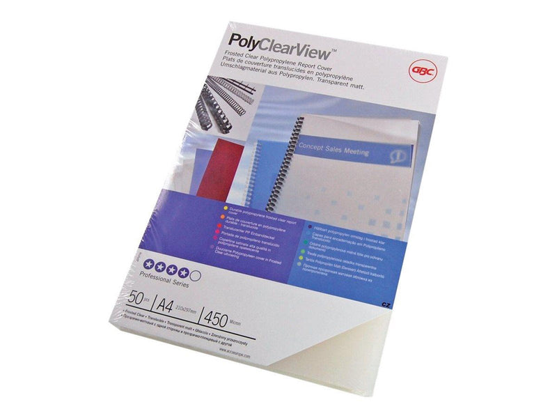 GBC PolyClearView - 50 pcs. - binding cover - Binding cover