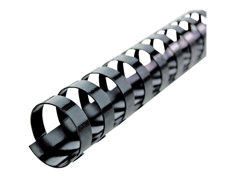 GBC CombBind™ Plastikbinderücken A4 14 mm Schwarz - Plastic binding comb