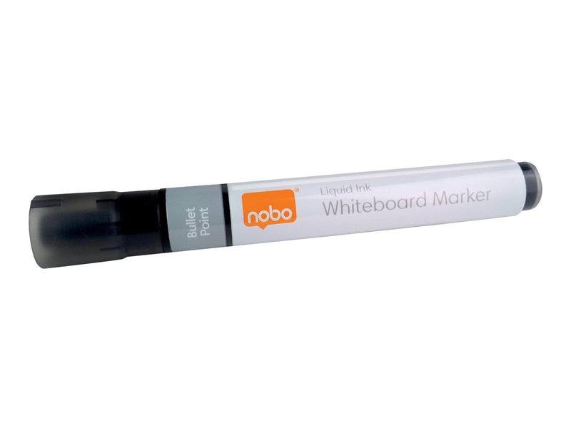 Nobo Liquid Ink - marker - black (pack of 12)