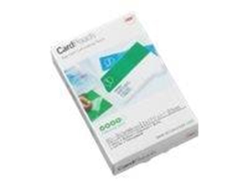 GBC Card Laminating Pouch - 100-pack - glossy - 65 x 95 mm - lamination pouches