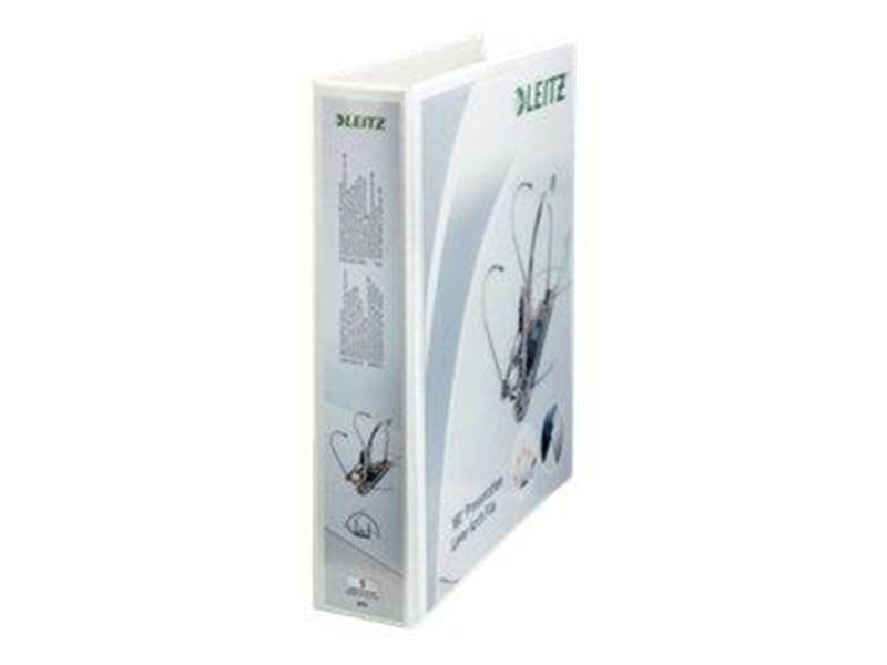 Leitz 180° - presentation lever arch file - for A4 Maxi - capacity: 600 sheets - white