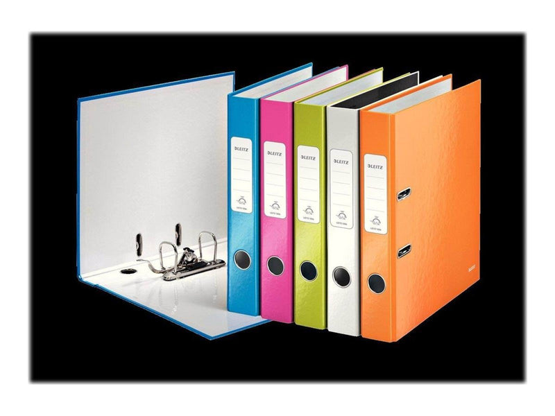 Leitz narrow / short - lever arch label - for A4 C4 - grey (pack of 60)