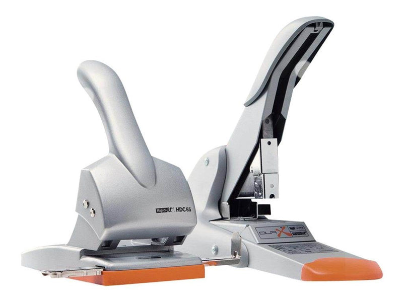 Rapid  Fashion Registraturlocher HDC65 Silber/Orange