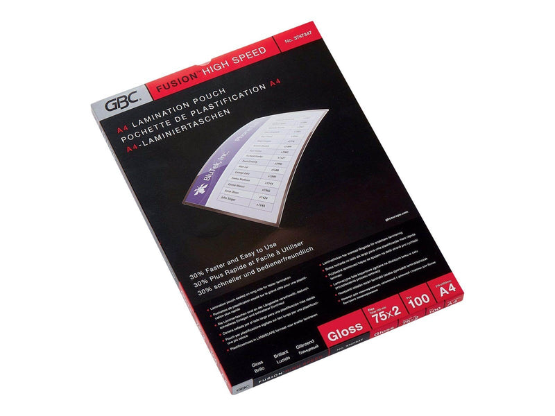 GBC HighSpeed Pouch - 100-pack - clear - lamination pouches