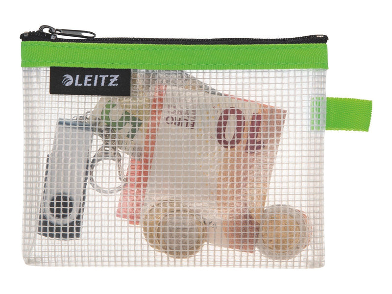Leitz  WOW Traveller Zip-Beutel wasserabweisend S Grün