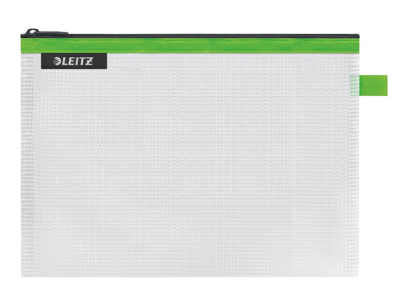 Leitz  WOW Traveller Zip-Beutel wasserabweisend M Grün